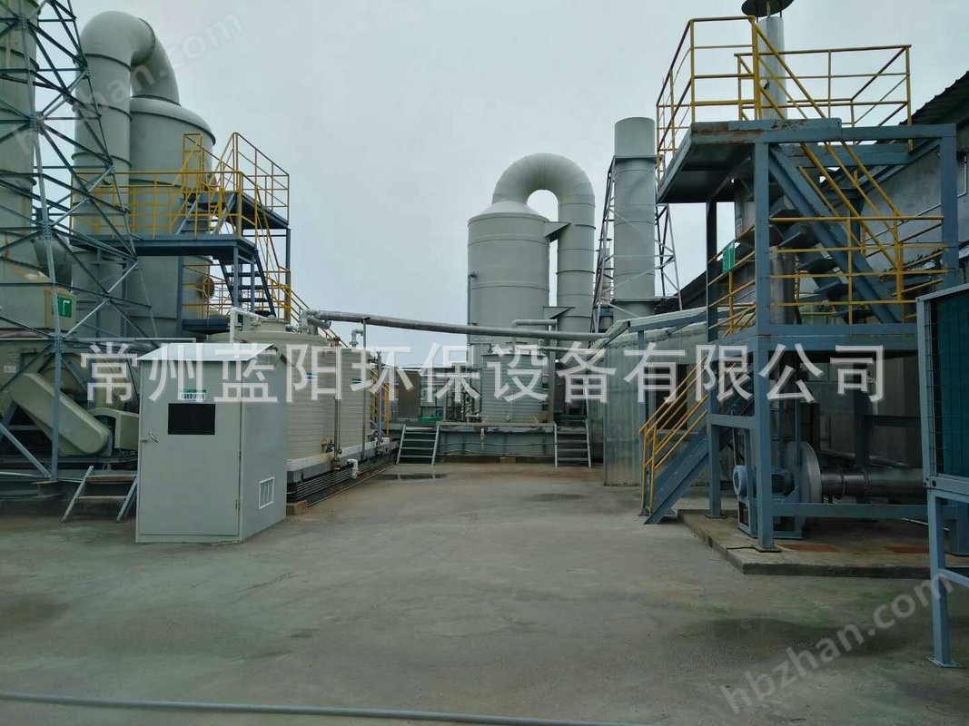 南昌硫化氢废气处理设备非标制定玻璃钢塔