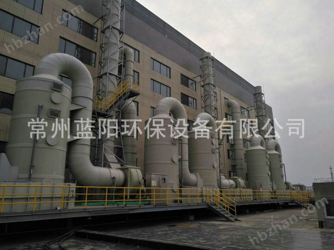 南昌硫化氢废气处理设备非标制定玻璃钢塔