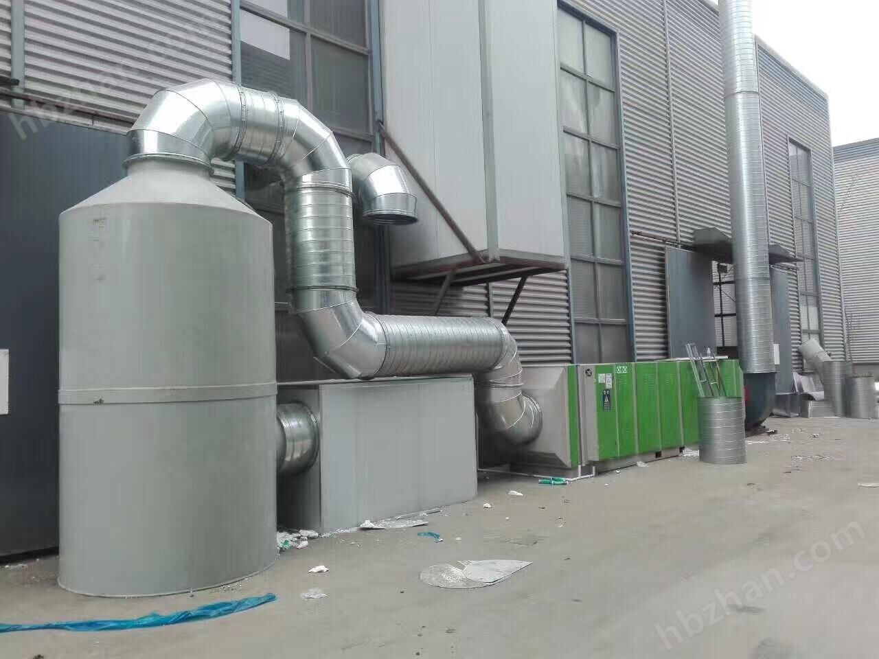 盐城养殖场废气处理玻璃钢生物除臭滤池