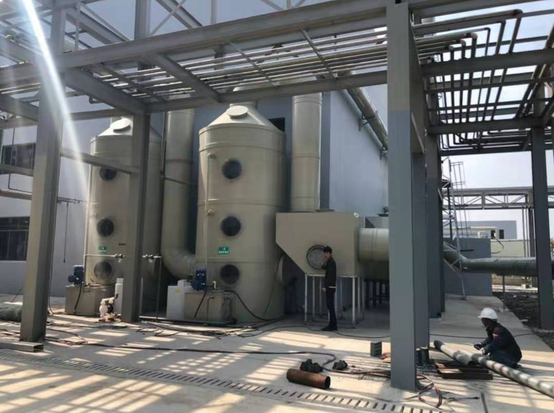 常州玻璃钢喷淋塔净化塔洗涤塔除臭塔可制定