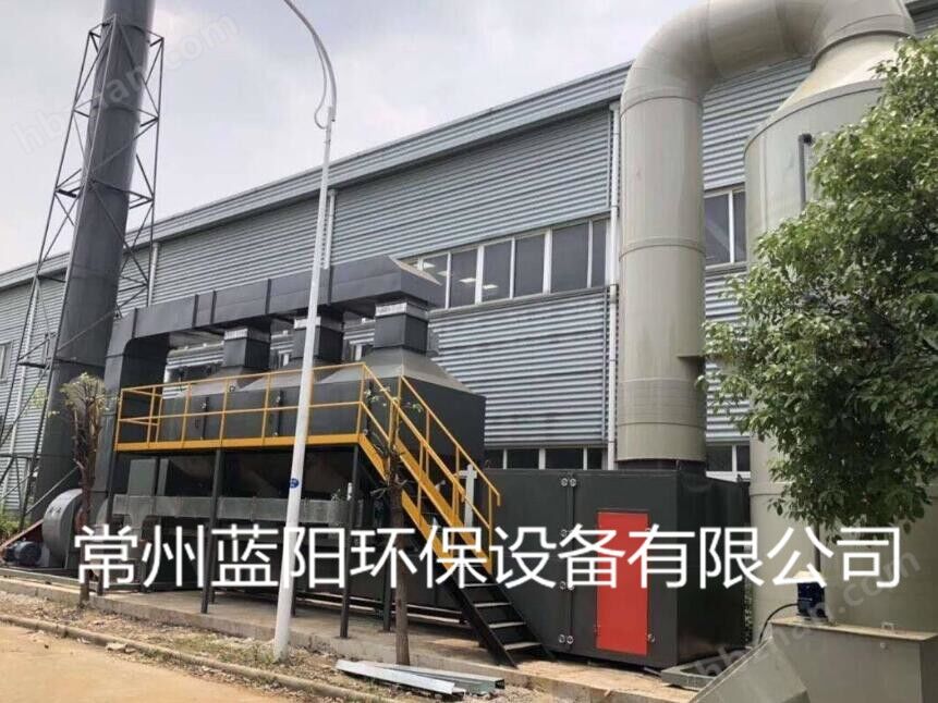 南京催化燃烧沸石转轮除臭工业废气处理设备