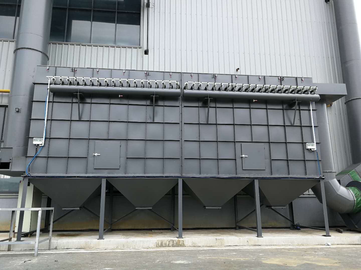 南京压铸厂废气处理设备pp喷淋塔非标制定