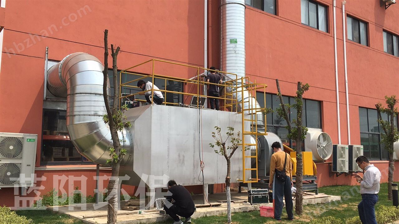 电子厂废气处理催化燃烧二级活性炭吸附箱